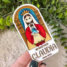 Load image into Gallery viewer, Custom Magnets Virgin of Coromoto, Personalized Fridge Magnets, Baptism Gift Personalized