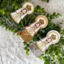 Load image into Gallery viewer, Custom Magnets Virgin of the Valley, Personalized Fridge Magnets, Baptism Gift Personalized, Christmas Gift
