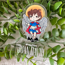 Load image into Gallery viewer, Custom Magnets San Miguel Arcangel, Personalized Fridge Magnets, Baptism Gift Personalized