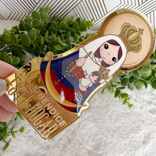 Load image into Gallery viewer, Custom Magnets Virgin of Chiquinquira, Personalized Fridge Magnets, Baptism Gift Personalized