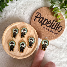 Load image into Gallery viewer, Charm Acrylic Gold for Bracelet, José Gregorio Hernández Charm for Necklaces, Acrylic Charm Bracelet for Women, Gift Her