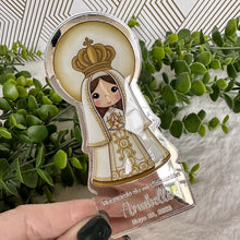 Load image into Gallery viewer, Custom Magnets Virgin of the Valley, Personalized Fridge Magnets, Baptism Gift Personalized, Christmas Gift