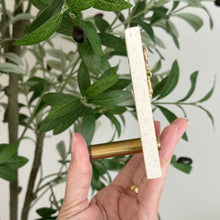 Load image into Gallery viewer, Personalized Jesus Baptism Gift, Natural Travertine Stone Christening Gifts, Baptism Gifts for Goddaughter, Unique Baptism Gift Baby Idea