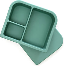 Load image into Gallery viewer, Customized Silicone Bento Boxes, Kid's Lunchboxes, Personalized Name Lunch Box, Back to School Lunch, Divided Food Container, Food Storage