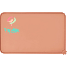 Load image into Gallery viewer, Custom Colors Pet Mat for Food and Water with Name, Personalized Silicone Pet Feeding Mat