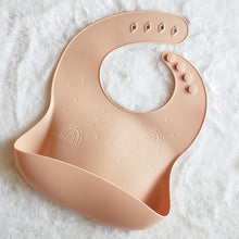 Load image into Gallery viewer, Personalized Silicone Bib, Engraved Baby Bib, Baby Shower Gift, Washable Baby Bib, Baby Gift, Toddler Bib, Personalized Gift Baby