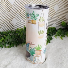 Load image into Gallery viewer, Namaste Yoga Tumbler, Meditate Cup, Yoga Lover Drinking Cups, Yoga Gift 20oz, Custom Yoga Tumbler, Meditation Girl