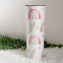 Load image into Gallery viewer, Butterfly Skinny Tumbler, Butterfly Cup With Straw, Drinking Cup, Party Birthday Gift, Lover Gifts, 20oz Stainless Steel