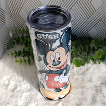 Load image into Gallery viewer, Cartoon Mouse Inspired, Disney Tumbler Gifts, Stainless Steel, Drinking Cups, Custom Disney, Party Trip 20oz, Wedding Gifts
